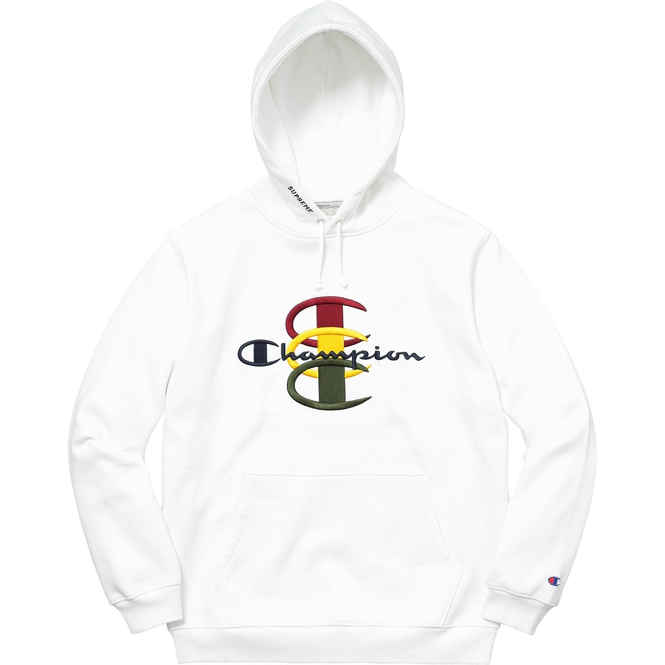 Supreme®/Champion® Stacked C Hooded Sweatshirt view 15
